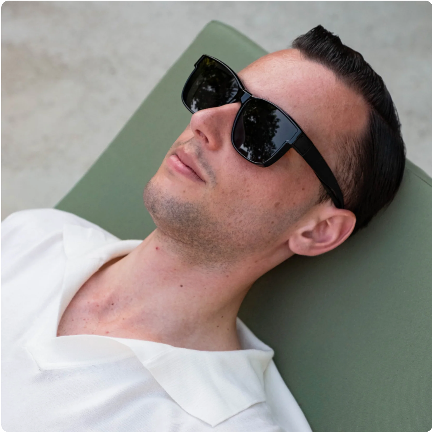 Azraya® Uomo - Occhiali polarizzati con sovrapposizione