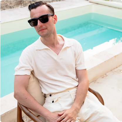 Azraya® Uomo - Occhiali polarizzati con sovrapposizione